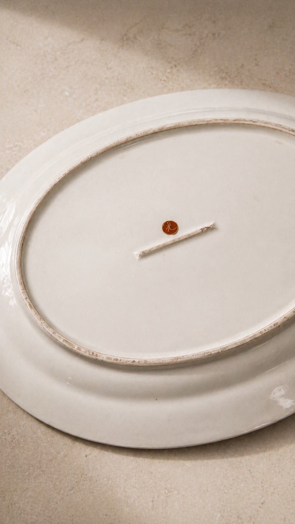 Vintage Autumn Maple Leaf Serving Platter c. 1980s