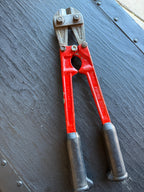 Vintage Forged Steel Bolt Cutter, 12 in. / 300 mm, c. 1940–1970