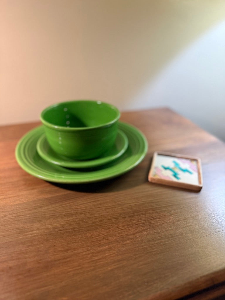 Fiesta Green Dinnerware Set (c. 1936–1951) | Homer Laughlin Earthenware