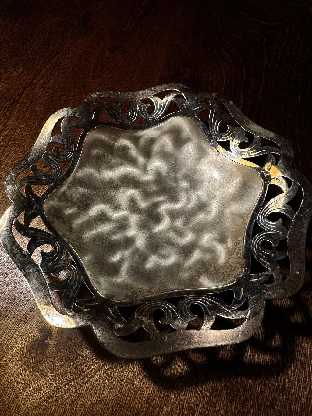 Mid-Century German Silverplate Dish by WMF Ikora, c. 1950s