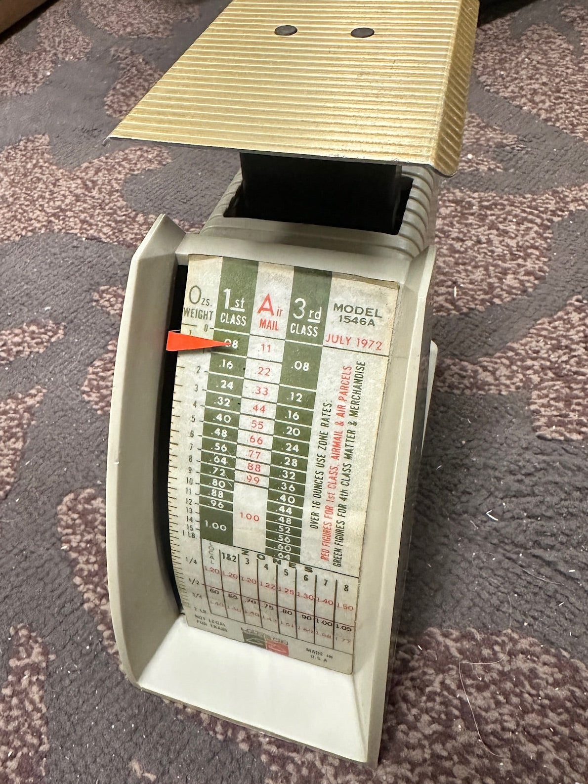 Hanson Model 1546A Postal Scale, c. 1972