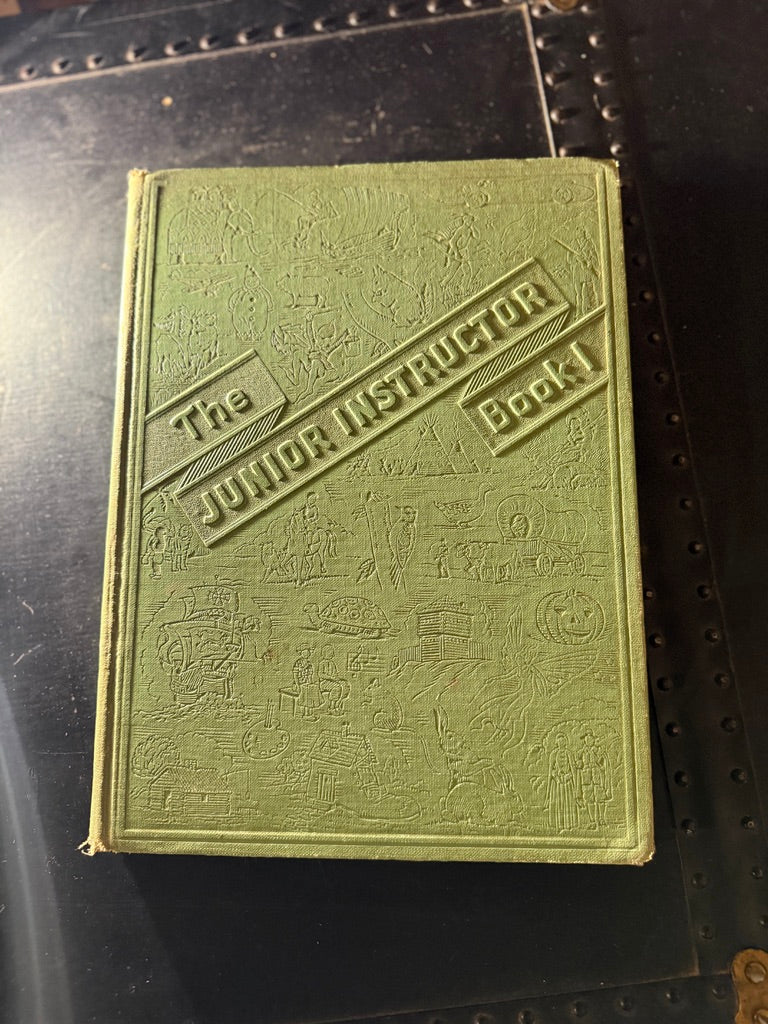 1943 The Junior Instructor Book One & Two Vintage Children’s Book