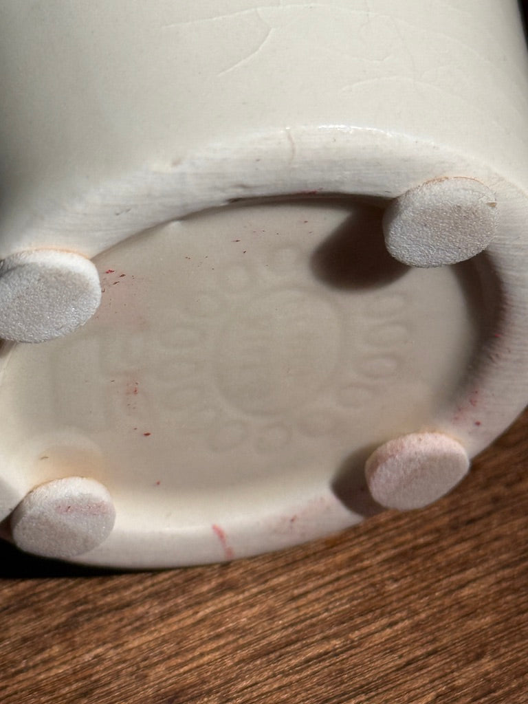 Wedgwood White Jasperware Miniature Planter (c. 1930s–1950s)