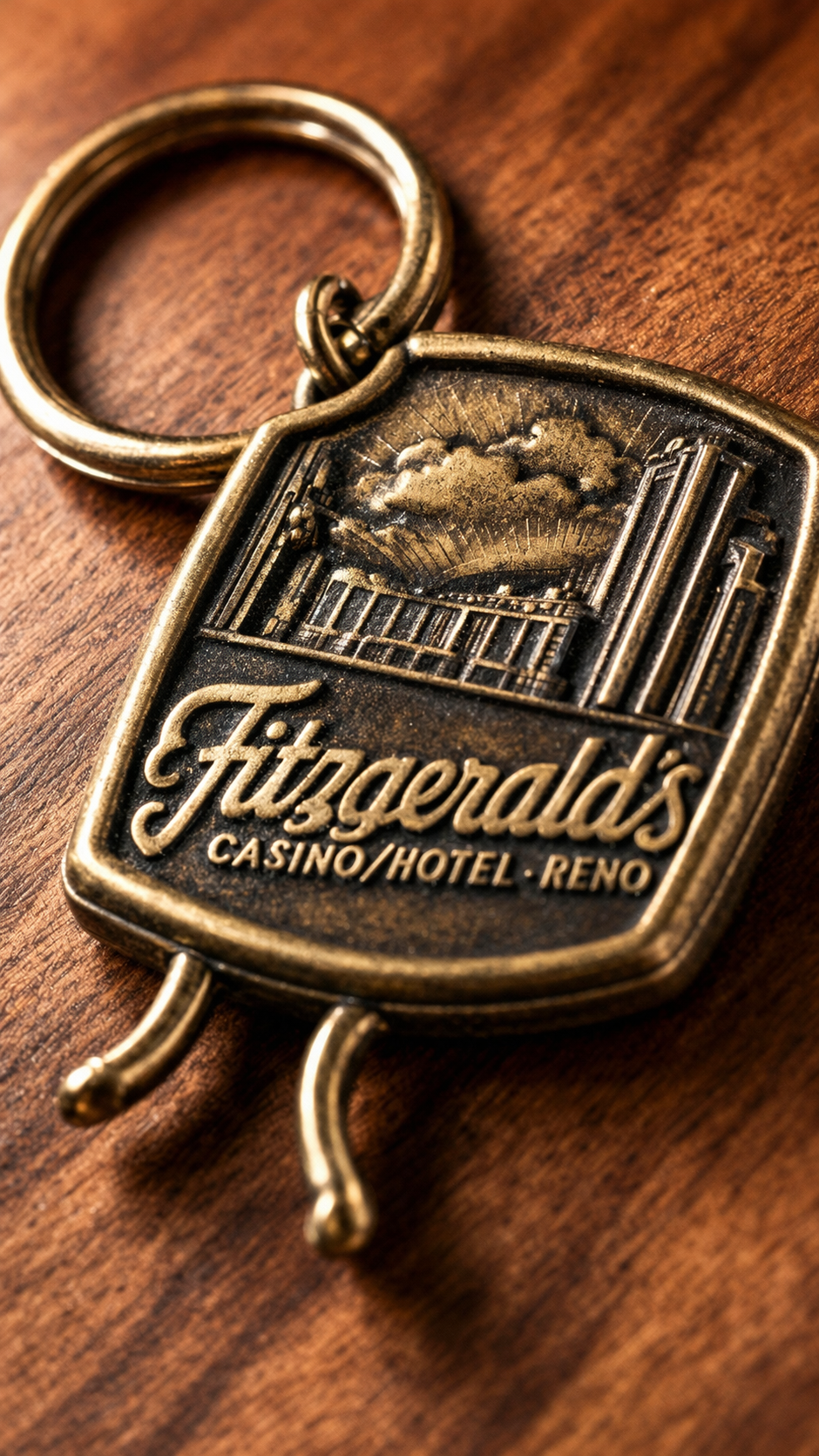 Vintage American Keychain Collection – Casino, Automotive & Travel c. 1970s–1990s