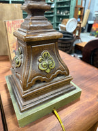 Vintage Mediterranean Revival Column Table Lamps, Pair, c. 1965–1978