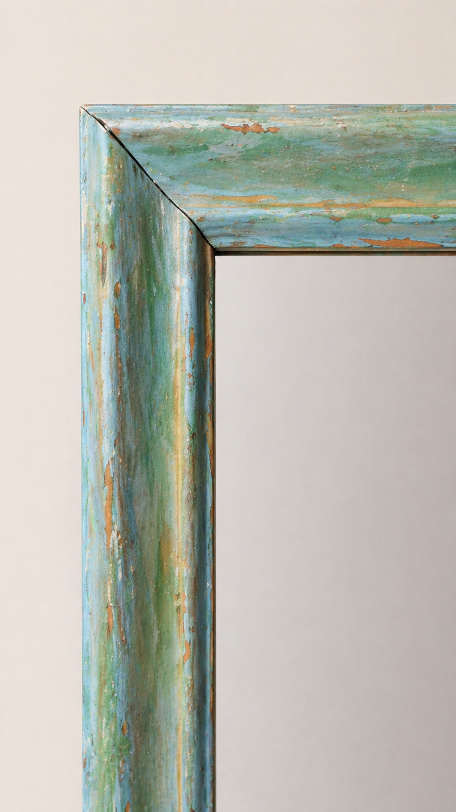 Early Ethan Allen Verdigris Framed Mirror (c. 1945–1955) | American Decorative Arts