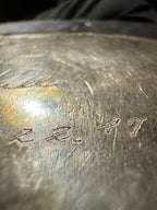 1947 Wm. Rogers Marigold Silverplate Presentation Platter, Knoxville Tennessee
