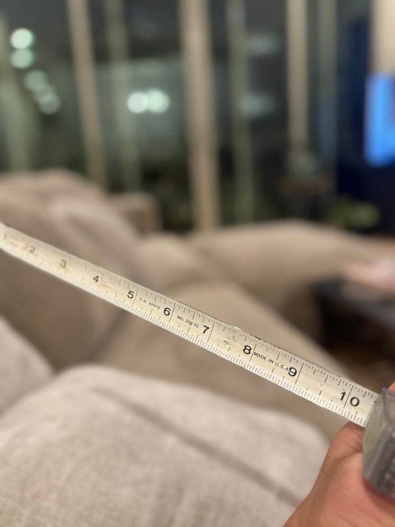 Vintage Lufkin Metal Tape Measure, USA-Made Mid-20th Century Tool