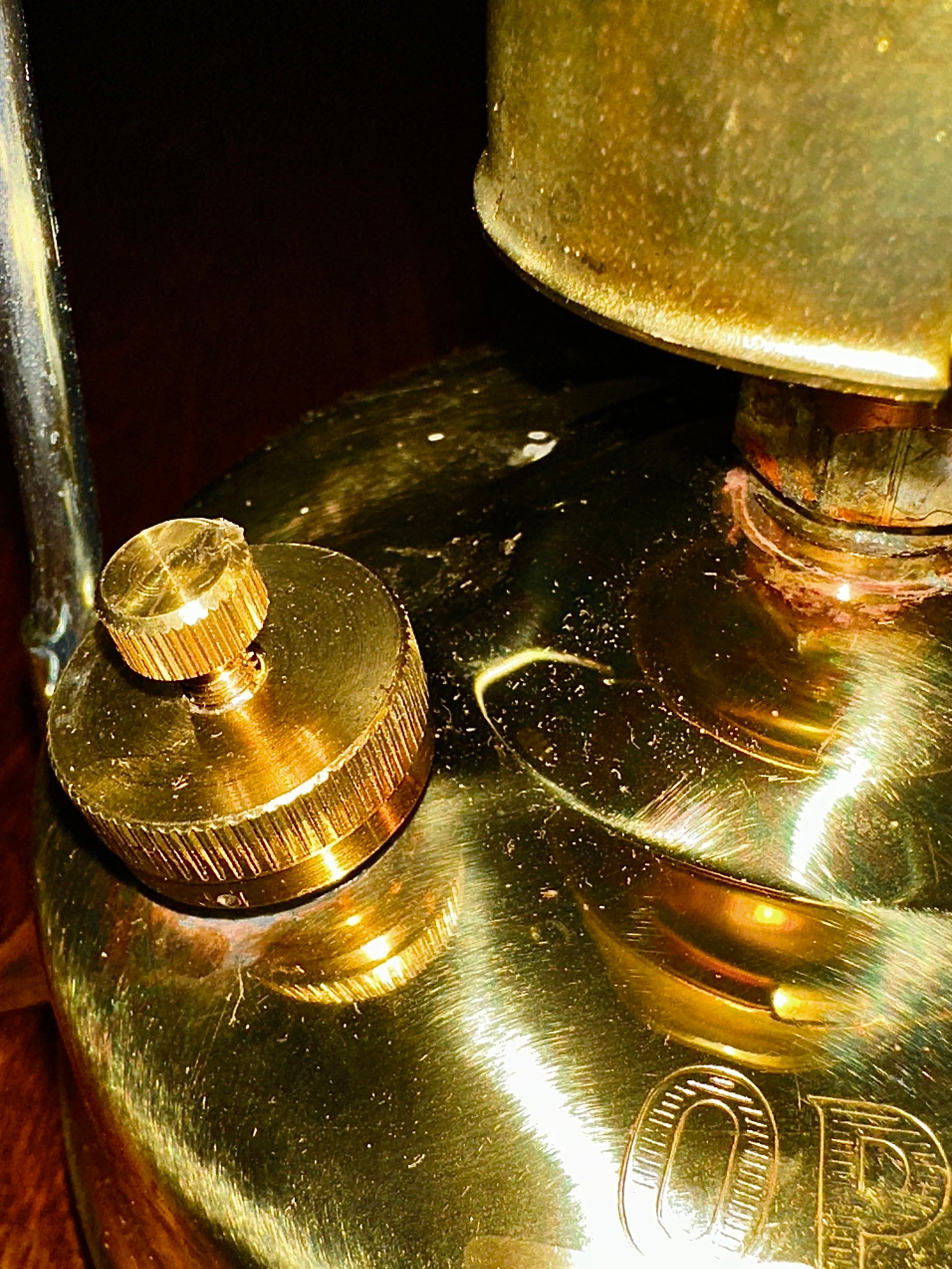 Optimus No. 00 Swedish Brass Paraffin Pressure Stove c.1969–1976