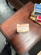 c. 1950s 100 Lucky Plastic Poker Chips Box