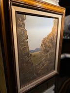Terry Daugherty Canyon Landscape (1982) | Northern Nevada Oil Painting