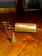 Antique Brass Candle Snuffer with Wax Guard c.1880–1920