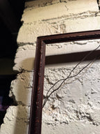 Antique Hand-Carved Wood Picture Frame, c. 1880s–1910s
