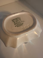 Vintage Staffordshire Sandland Ware Covered Butter Dish, Cream Jug & Bowl Set (c. 1940s-1950s)