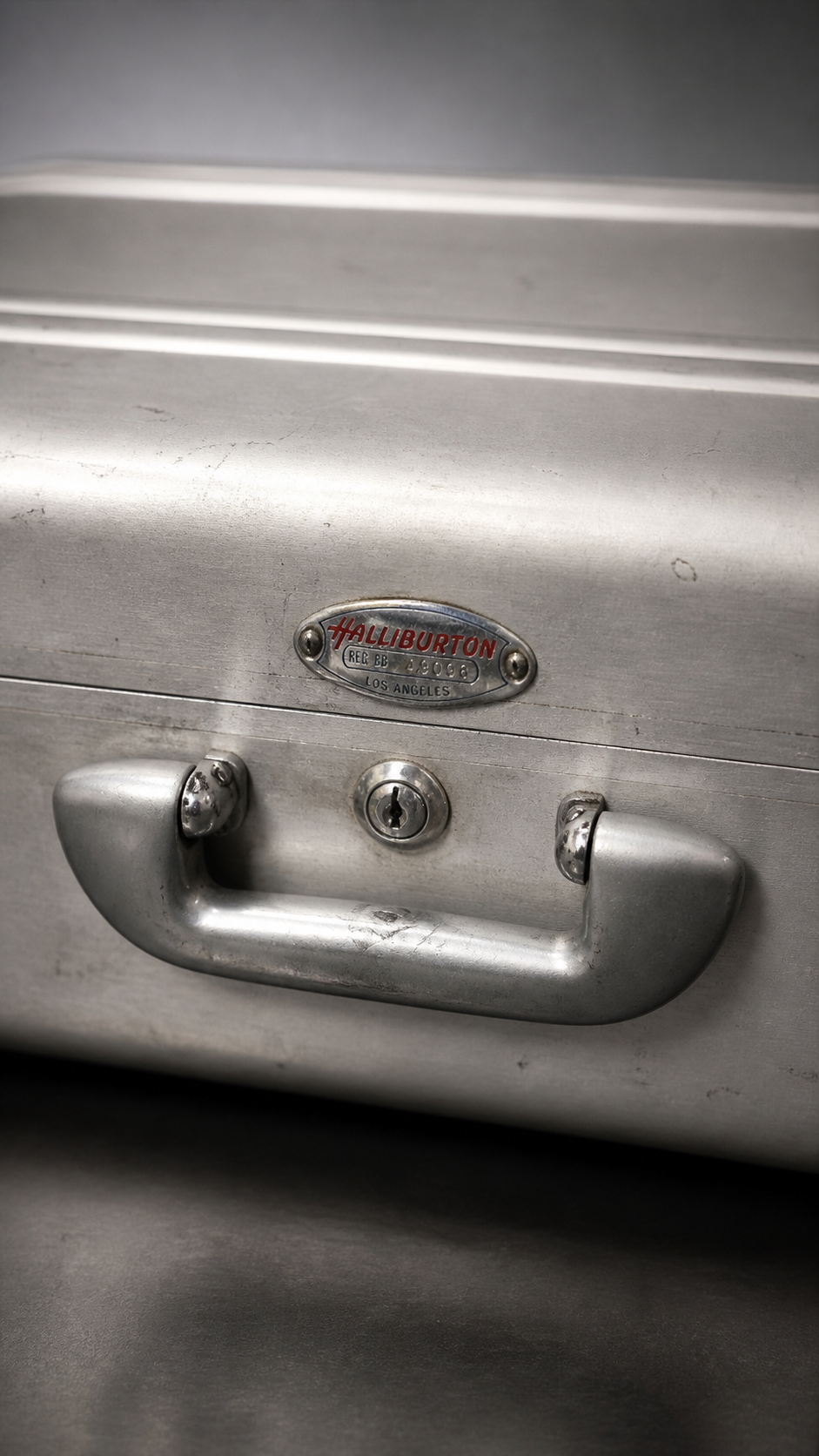 Rare Early Halliburton Los Angeles Aluminum Case, Circa Late 1940s–Early 1950s