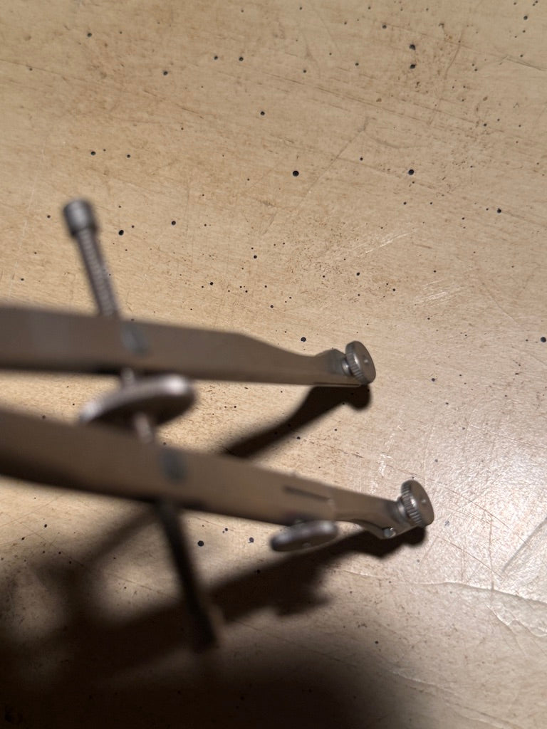 Vintage German Drafting Bow Compass c. Early-Mid 20th Century