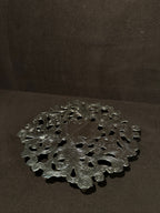 Vintage Expandable Silver-Plated Filigree Trivet (Mid-20th Century)