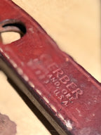 Vintage Gerber Folding Honing Steel c. 1970s