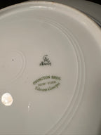Antique Ovington Bros. New York Limoges Floral Porcelain Plate, c. 1890–1915