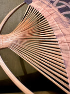 Honolulu Museum of Art · Shangri La Bamboo and Paper Hand Fan, Islamic Strapwork Tile Design, Split-Rib Uchiwa Construction with Decorated Handle, 2012 or Later