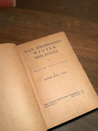 Nan Sherwood’s Winter Holidays by Annie Roe Carr, c. 1914–1920 Antique Hardcover
