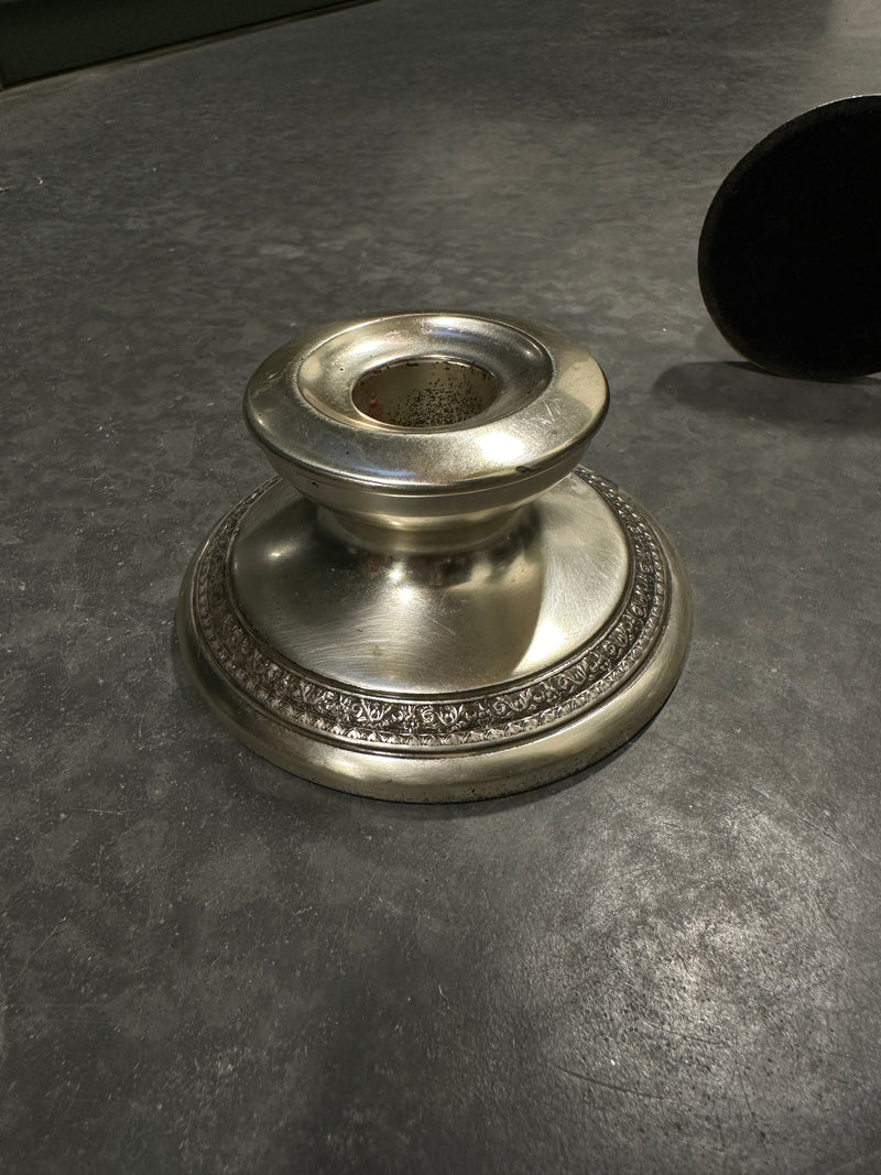 Vintage Silvercraft E.P.N.S. Silver-Plated Candlestick Holder, Circa 1940s–1960s