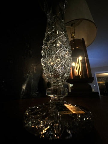 Noritake “Hampton Hall” Full Lead Crystal Vase  West Germany | c. 1970s–1980s