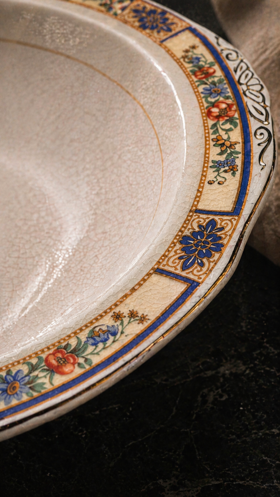 Antique W.H. Grindley “Mignon” Ivory Serving Bowl c. 1920s–1930s | Reno, NV Antiques