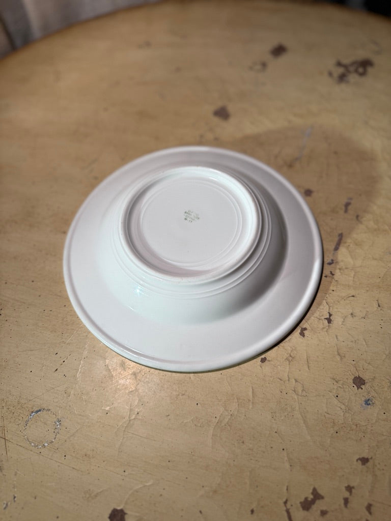 Syracuse China O.P. Co. Cobalt Rim Bowl, c. 1950s–60s