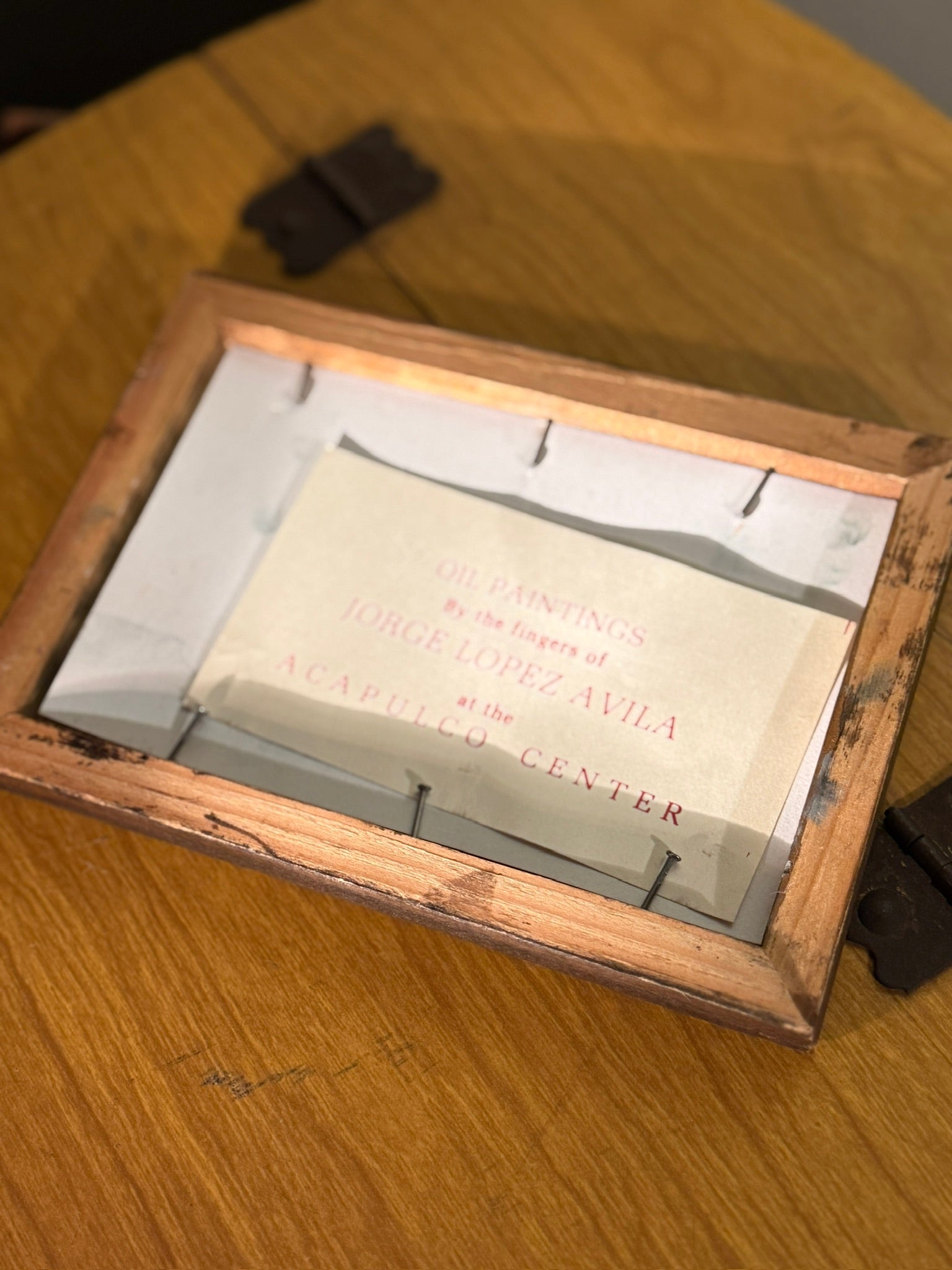 Vintage Coastal Oil Painting by Jorge Lopez Avila – Acapulco Mexico c 1960s