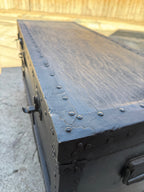 Walter Hinchman Refinished Antique Tool Chest on Casters, c. 1910–1935