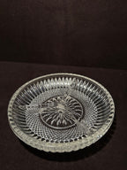 Pressed Glass Three-Part Relish Dish, c. 1960s