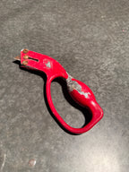 Vintage AJC Guardian Angle Roofing Knife, Red Paint, c. 1965–1990