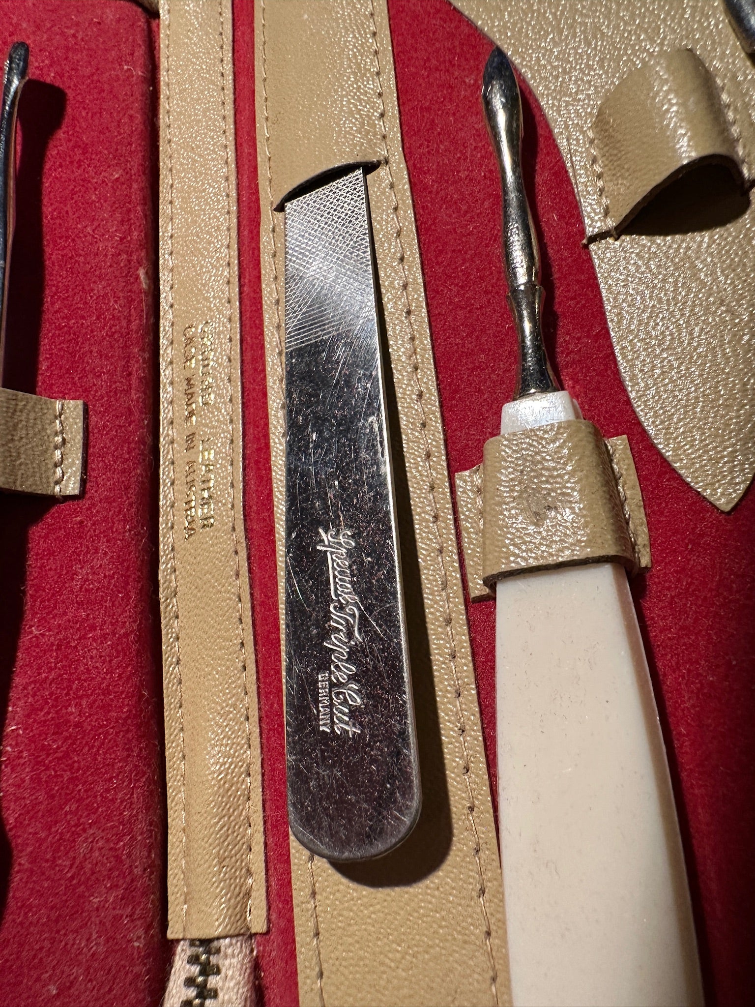 Vintage Austrian Grooming & Manicure Set (c. Mid-20th Century)