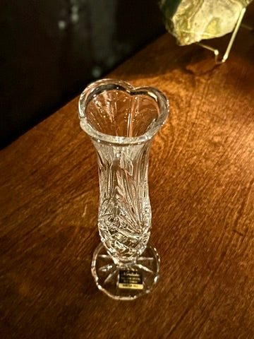 Noritake “Hampton Hall” Full Lead Crystal Vase  West Germany | c. 1970s–1980s