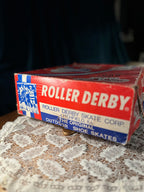 Vintage Roller Derby Street King Outdoor Shoe Skates With Original Box