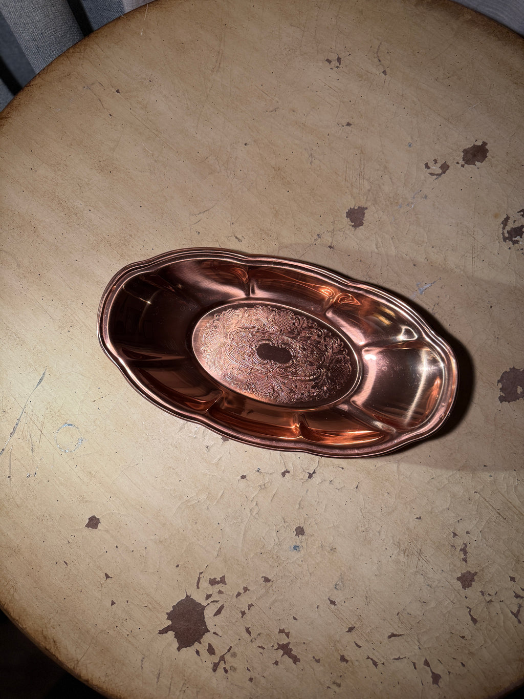 Congress Quality Copper Candy Dish c.1950s Liberty Bell