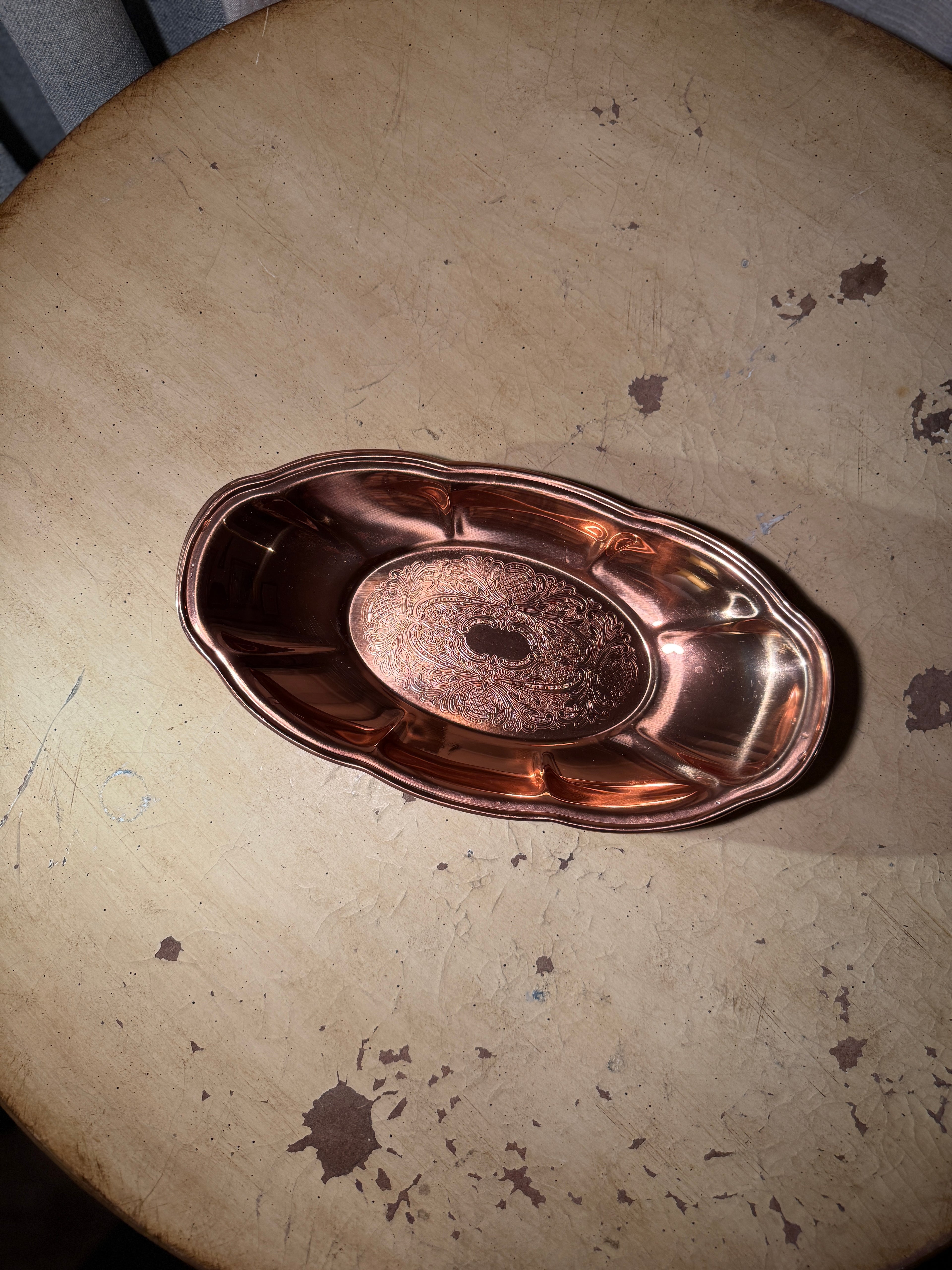 Congress Quality Copper Candy Dish c.1950s Liberty Bell