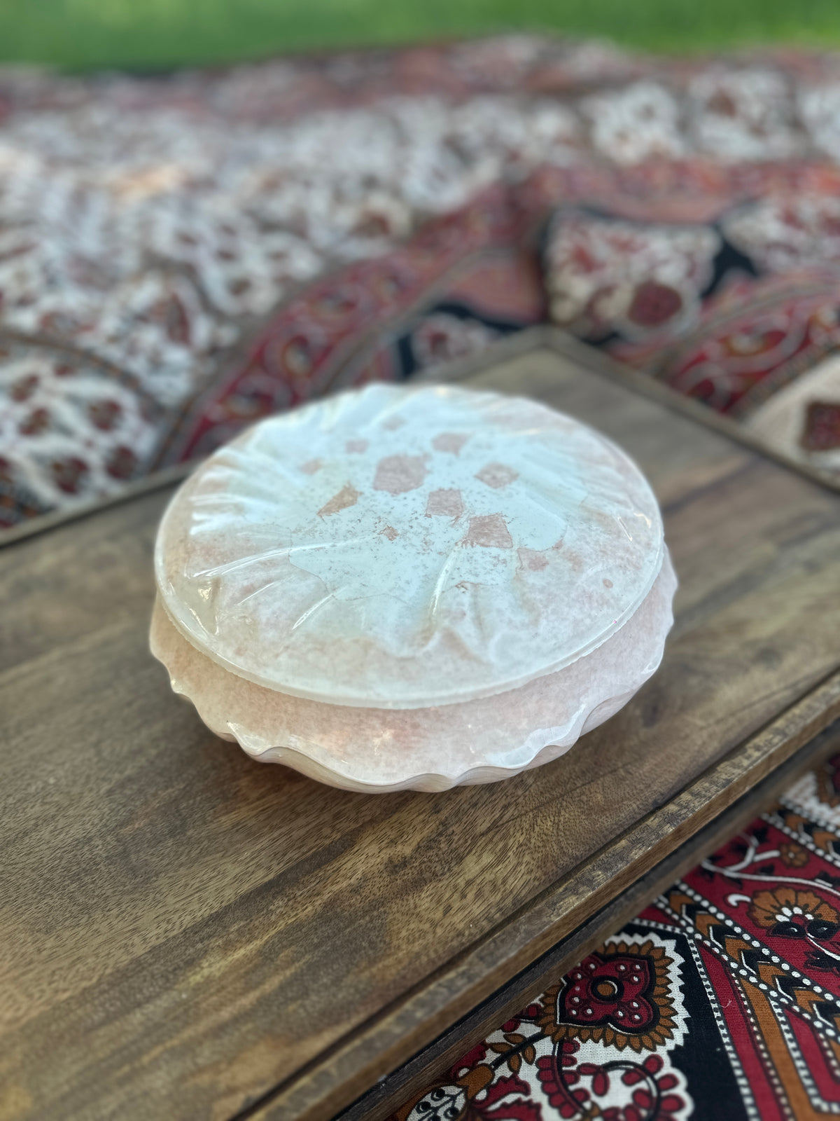 Mid-Century Ceramic Pineapple Lidded Dish, Inscribed 1967