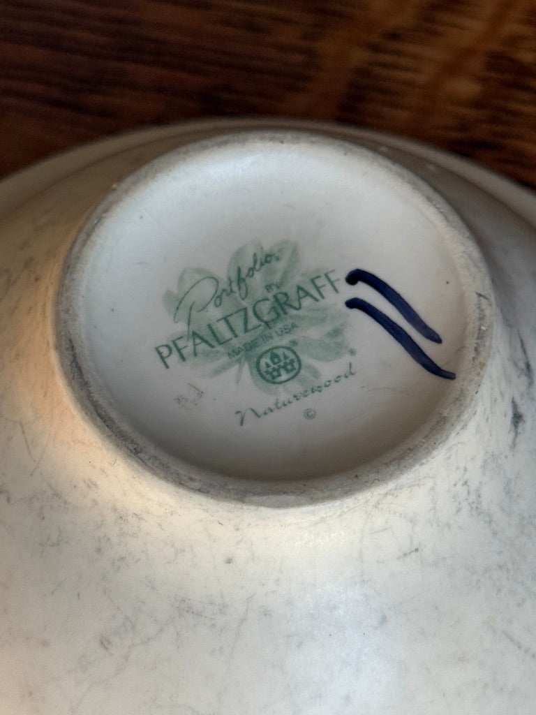 Pfaltzgraff Naturewood Stoneware Bowl