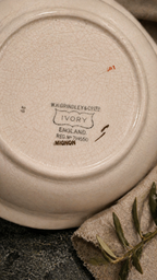 Antique W.H. Grindley “Mignon” Ivory Serving Bowl c. 1920s–1930s | Reno, NV Antiques