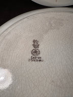 Antique Royal Doulton Exeter Plates, c. 1910s–1920s