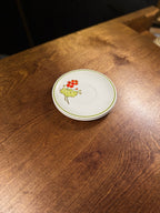 Metlox Poppy Trail Saucer c.1950–1965 | Mid-Century California Pottery (Pair) Set Of 2