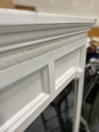 Early 20th Century Colonial Revival Architectural Mirror in White, c. 1910s–1930s