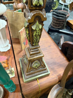 Vintage Mediterranean Revival Column Table Lamps, Pair, c. 1965–1978