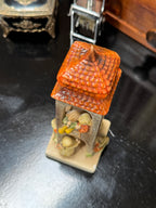 c. 1940s–1950s Goebel Germany Porcelain Bell Tower Figurine