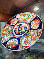 Large Japanese Imari Phoenix & Floral Porcelain Charger, c. 1920s–1930s
