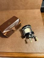 Vintage Ambassadeur 5000C Fishing Reel w/ Leather Case (c.1950s)