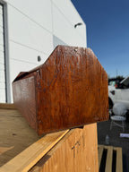 Vintage Refinished Fir Plywood Carpenter's Tool Tote, c. 1920–1945