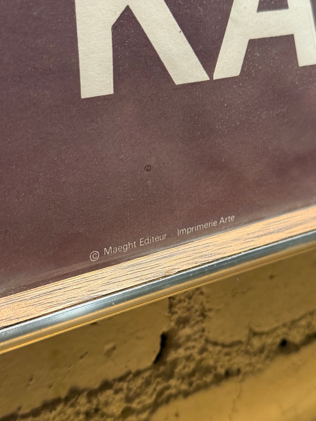 Galerie Maeght Kandinsky Exhibition Poster | Bauhaus de Dessau 1927–1933 | Vintage French Art Print